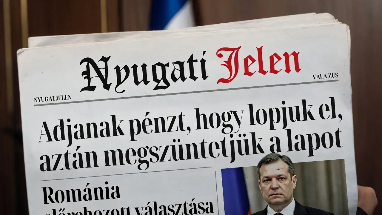 Erdélyi média menni tönkre: megszűnik a Nyugati Jelen thumbnail