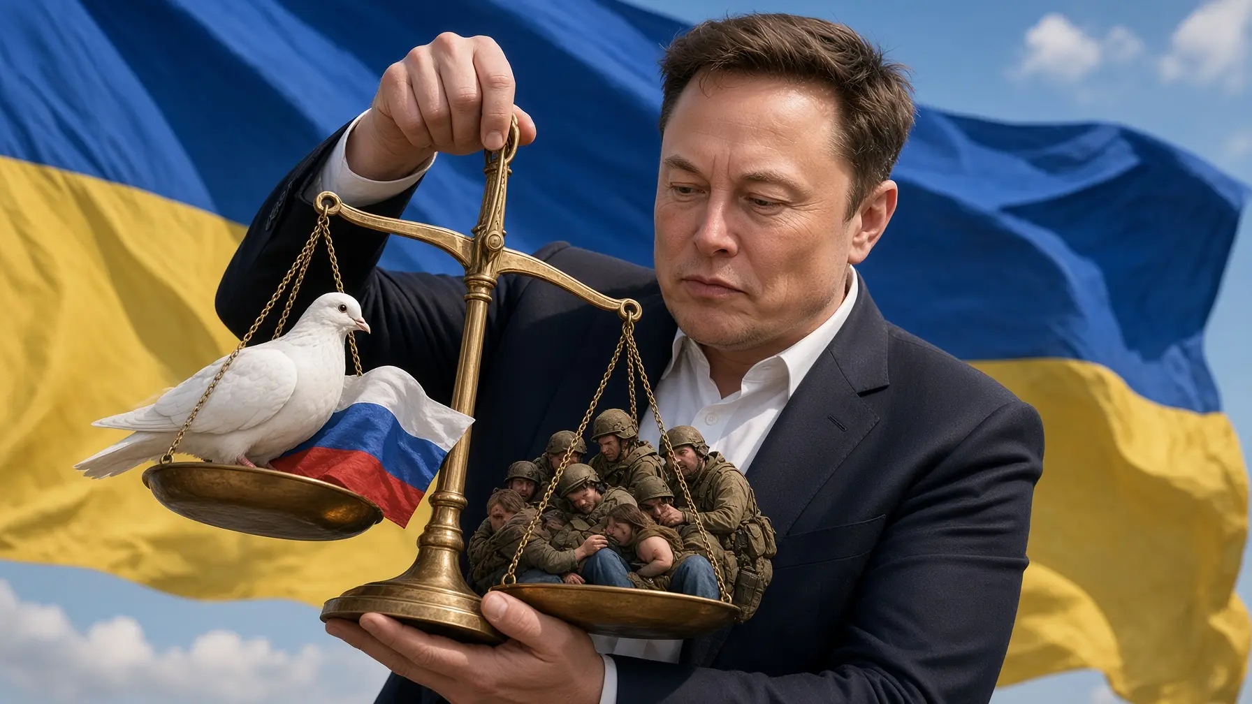 Elon Musk az ukránok életével fizetne a békéért thumbnail