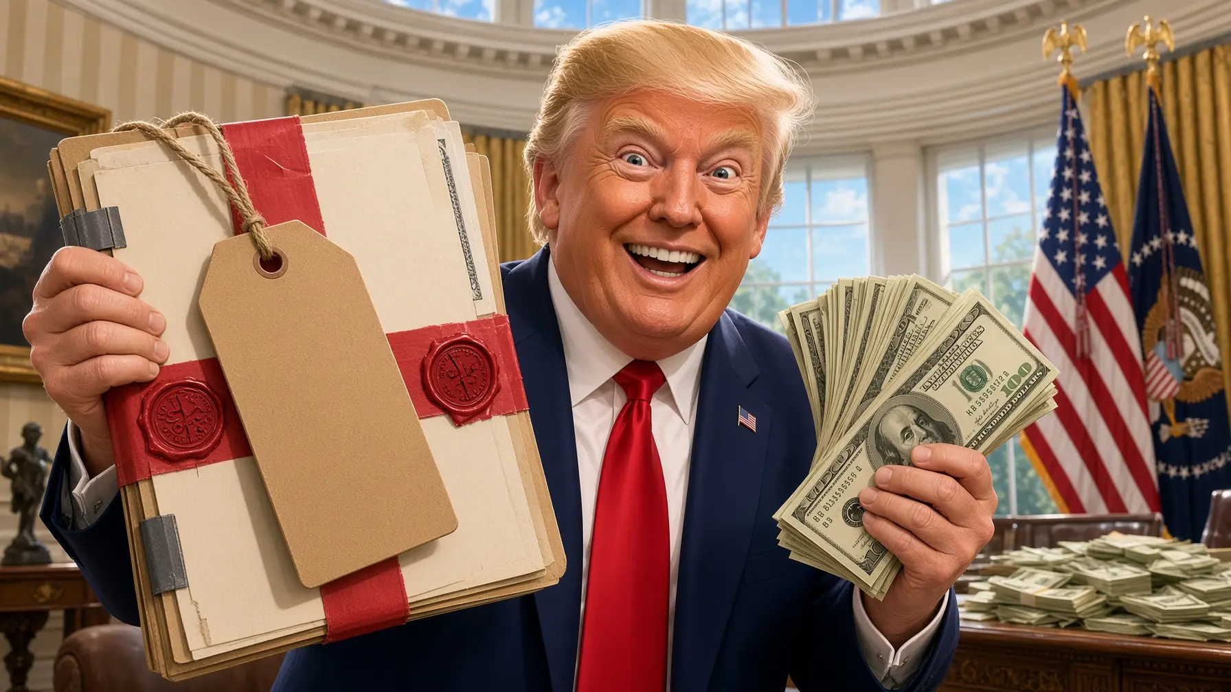 Trump pénzért árulná a kötelező elnöki tájékoztatást thumbnail