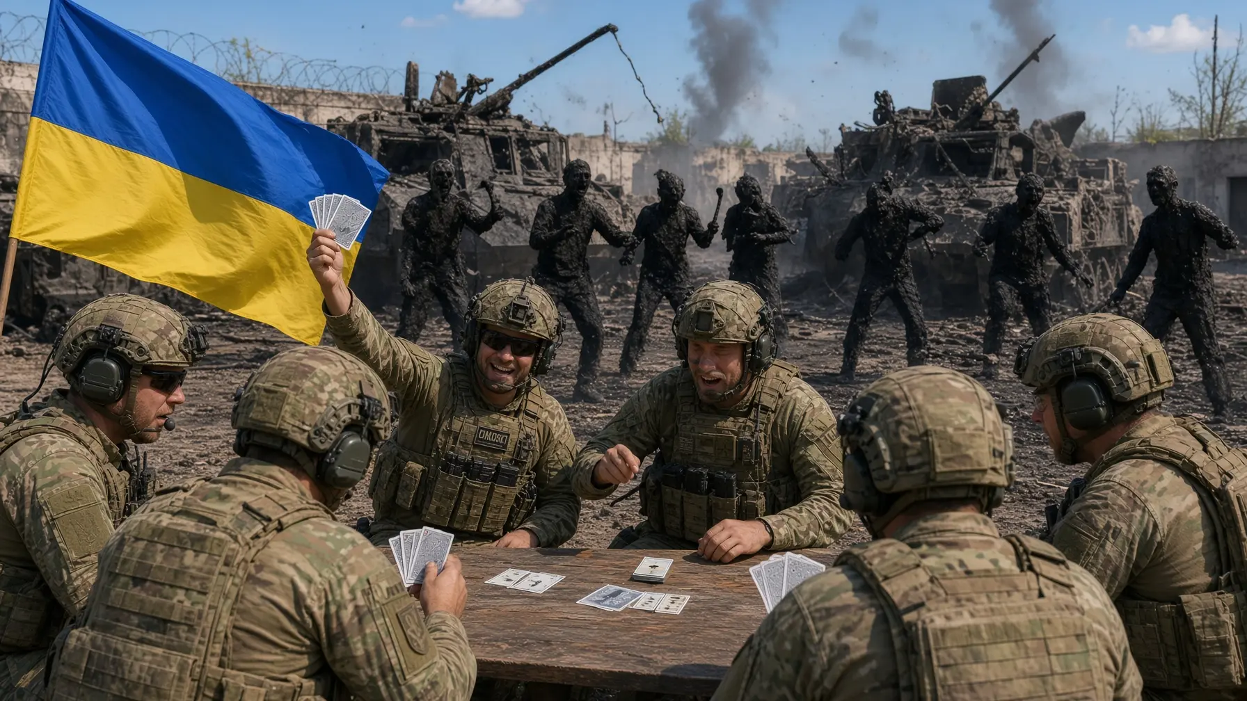 Kinek vannak kártyái? Szénné drónozták az amerikaiakat az ukrán katonák thumbnail
