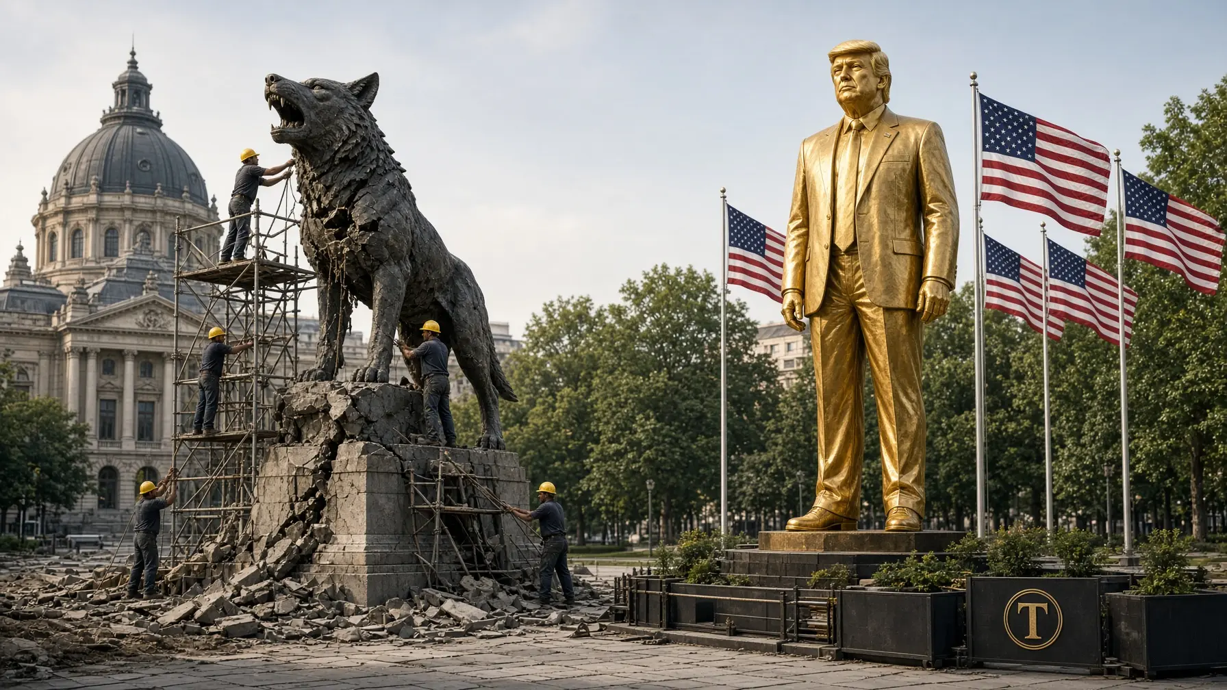 Oda a dák farkas: Trump-park épül Bukarestben thumbnail