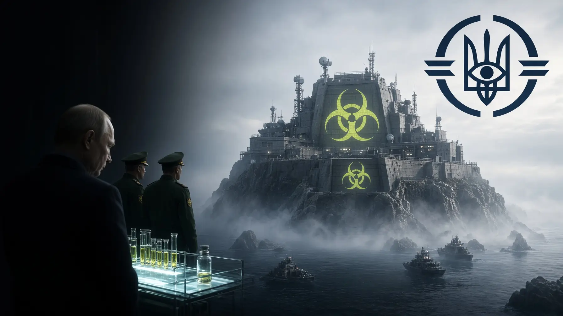 Putyin titkos szigetlaborja: az ukrán hírszerzés szerint biológiai fegyveren dolgoznak az oroszok thumbnail