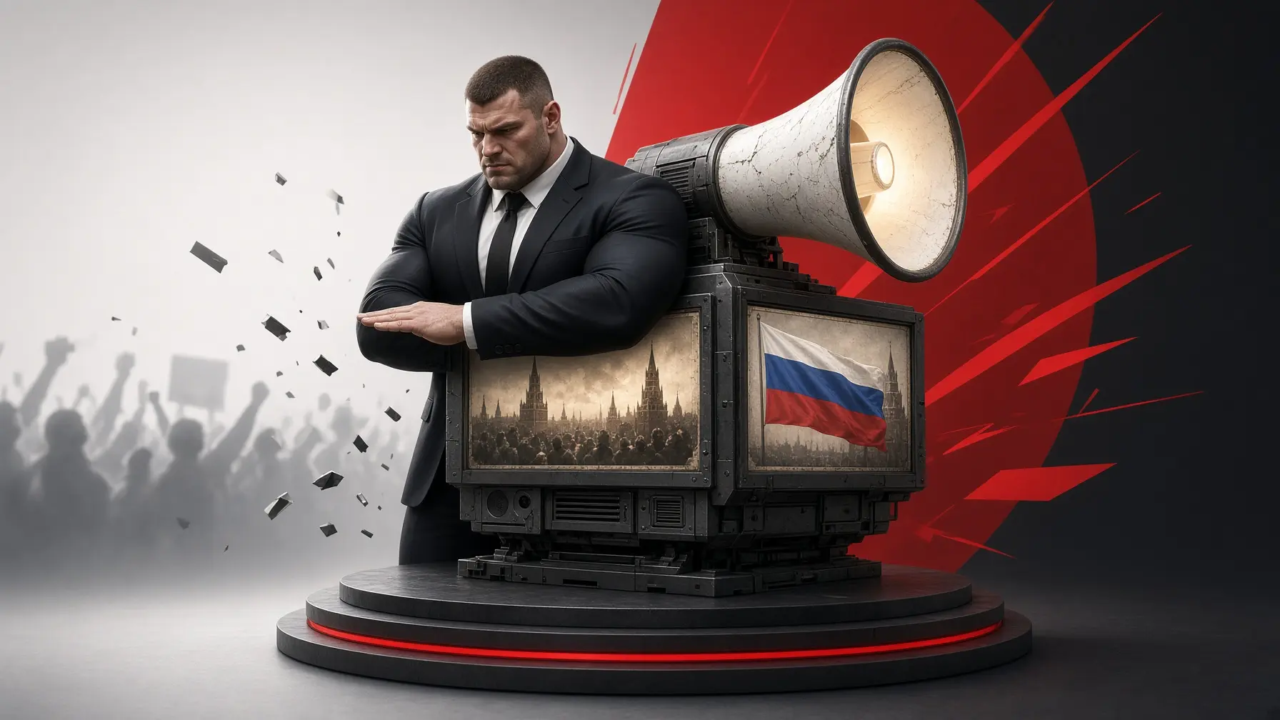 Oroszországban testőrt kapott a propaganda thumbnail