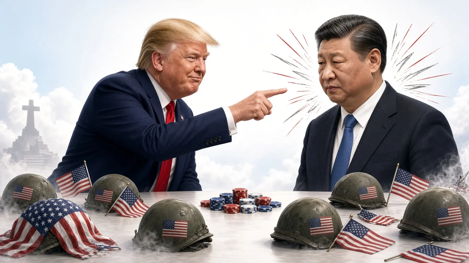 Trumpnak nem fontos az amerikai katonák halála, ha Hszi Csin-pinget kellene ezzel zavarni thumbnail