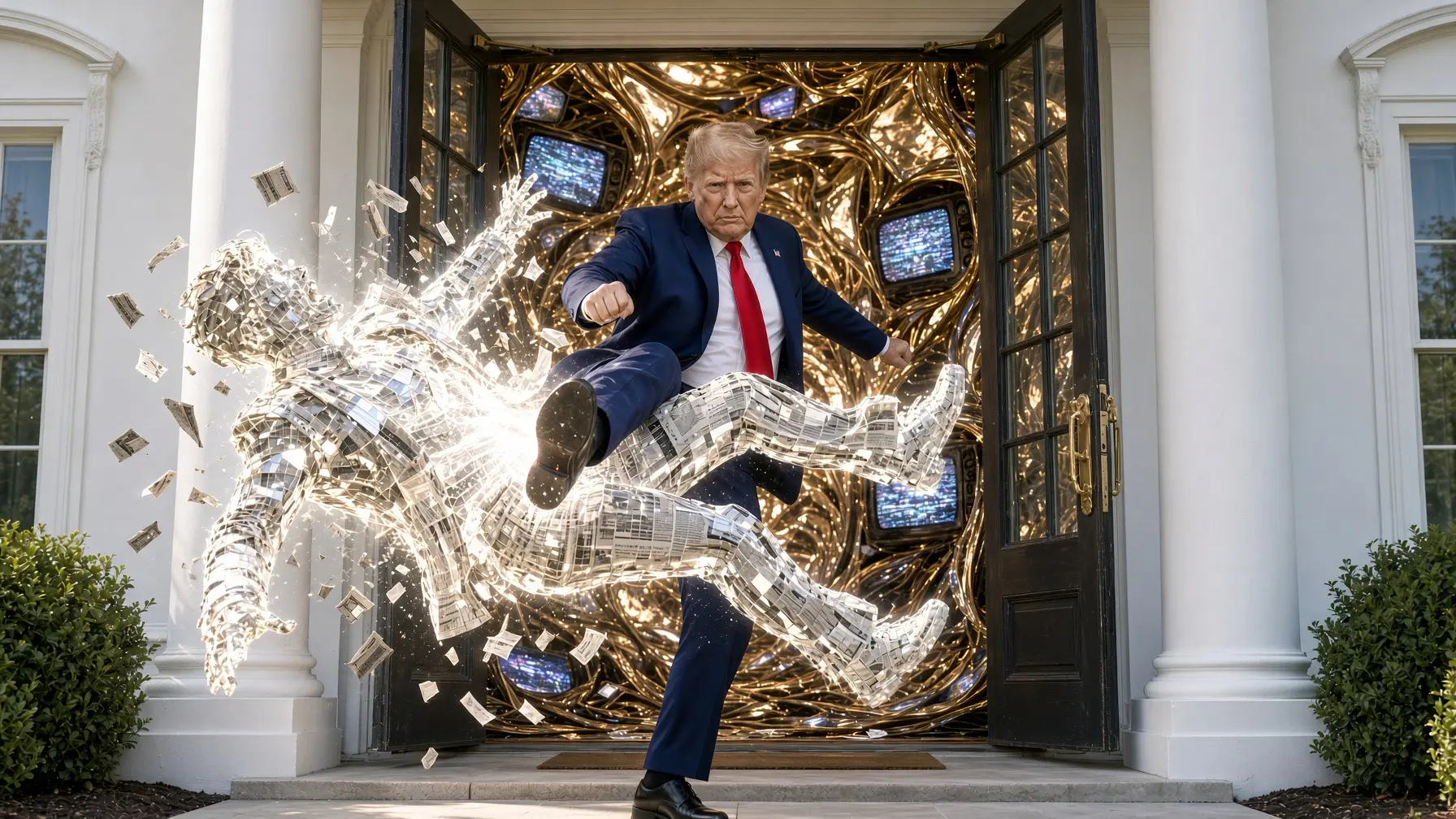 Trump kitiltotta a valóságot a Fehér Házból thumbnail