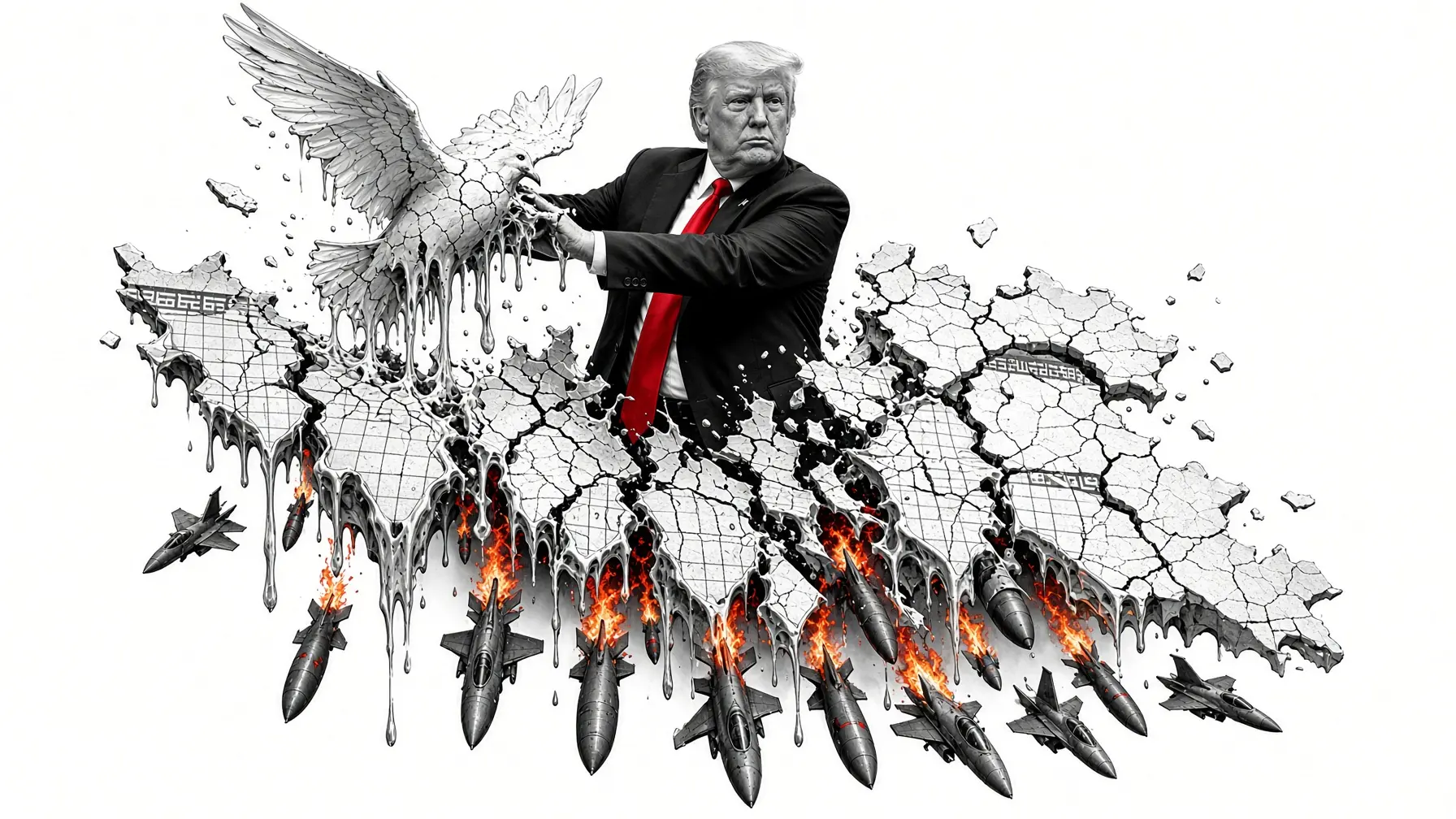 Trump nemet mondott a tűzszünetre, a választások után folytatná Irán bombázását