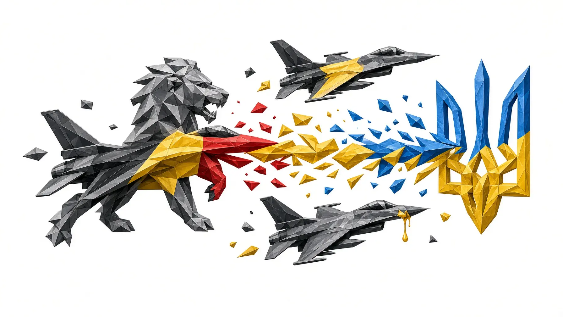 Belgium három bevethető F–16-ost ad át Ukrajnának az év végéig