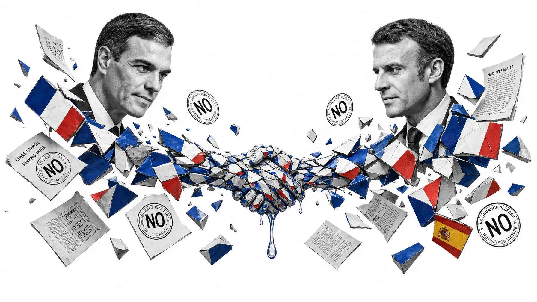 Sánchez bocsánatot kért Macrontól, miután a spanyol jobboldal leszavazta a francia–spanyol barátsági szerződést