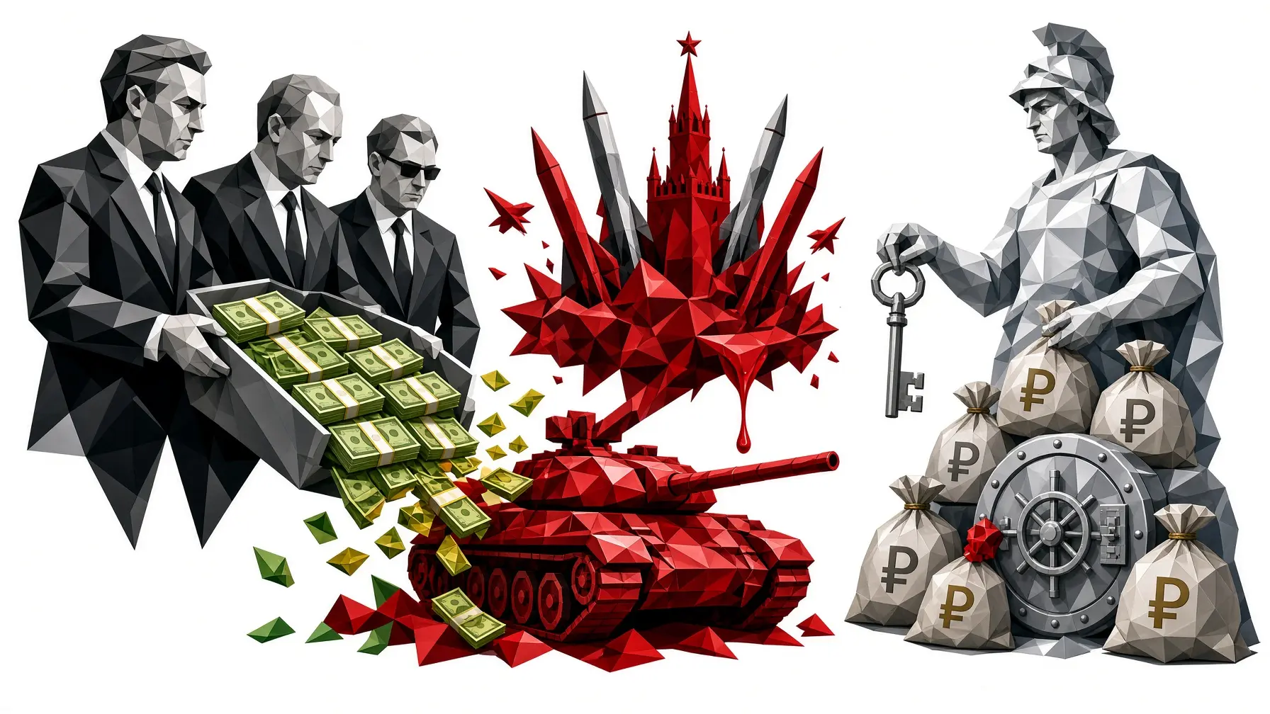 A ruszki oligarchák összedobtak 5,6 milliárd dollárt Putyin háborújára, mi pedig őrizzük Putyin rubeljeit