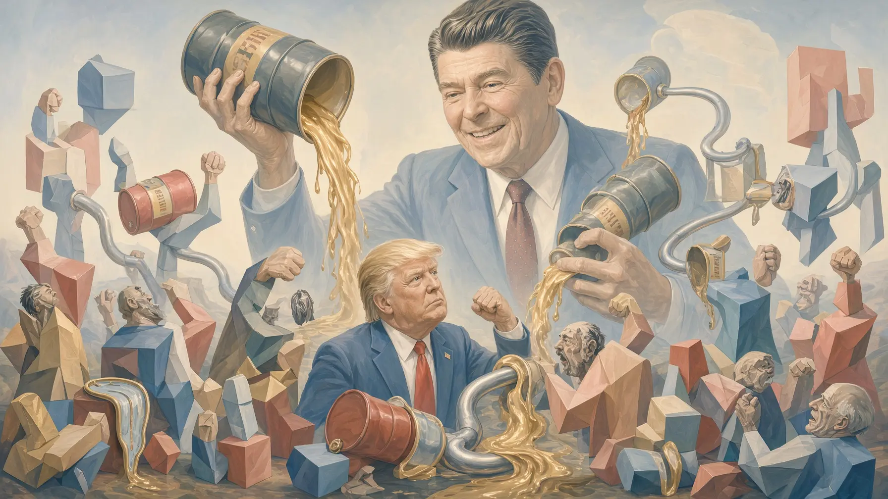 Reagan neve Trump ellen: republikánusok lázadnak az orosz dízelüzlet miatt