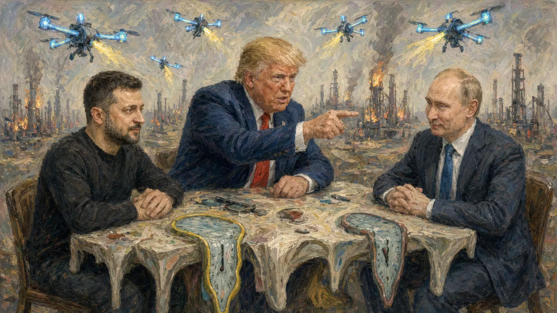 Trumpiádák: „szégyen”, hogy Ukrajna orosz finomítókat lő + Zelenszkijjel nehezebb tárgyalni, mint Putyinnal