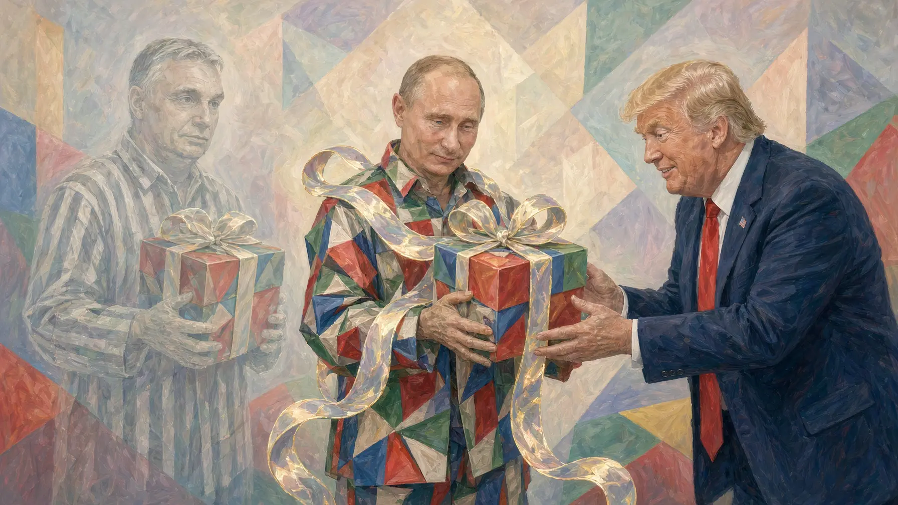 Eerie parallels: just as he once did for Orbán, Putin now gives Trump a prisoner as a gift