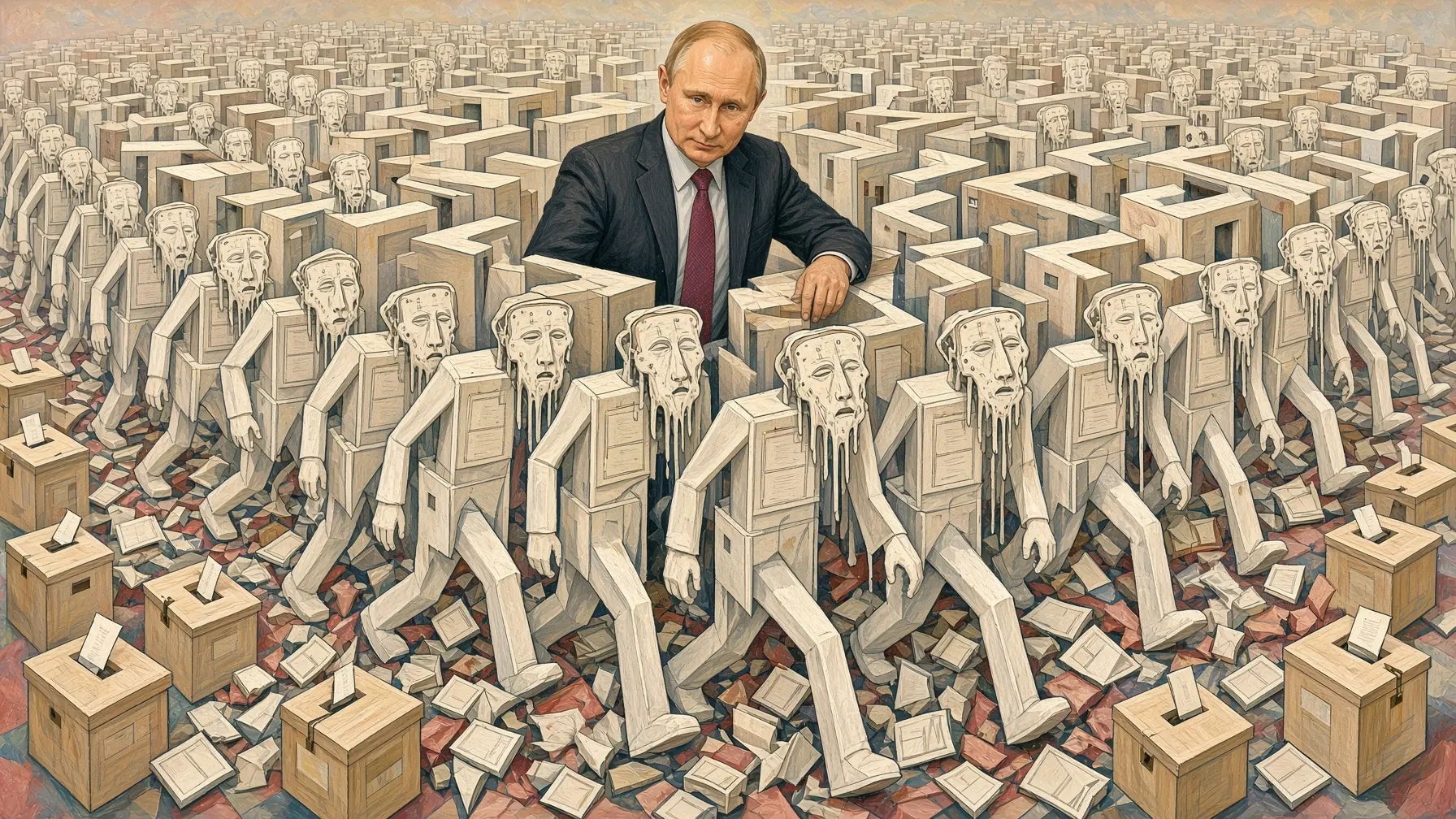 Moscow is also campaigning: manufacturing fake democrats so the real ones lose