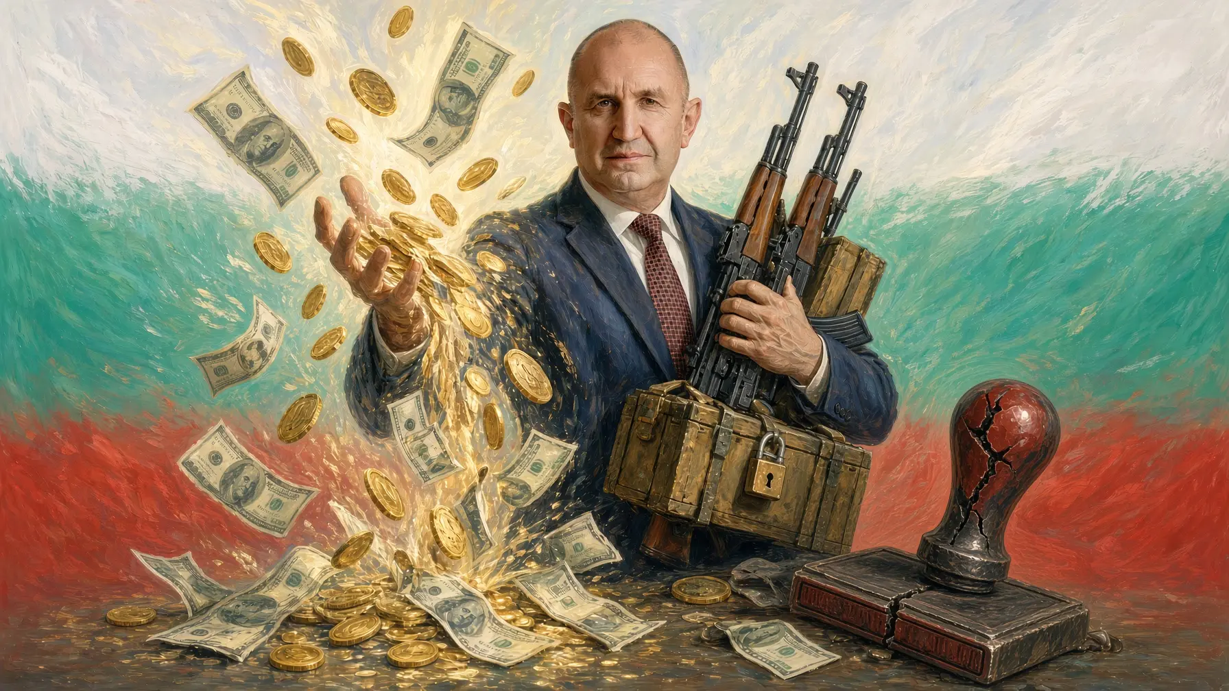 Bulgaria would pay Ukraine, but not for weapons, though it won't use its veto