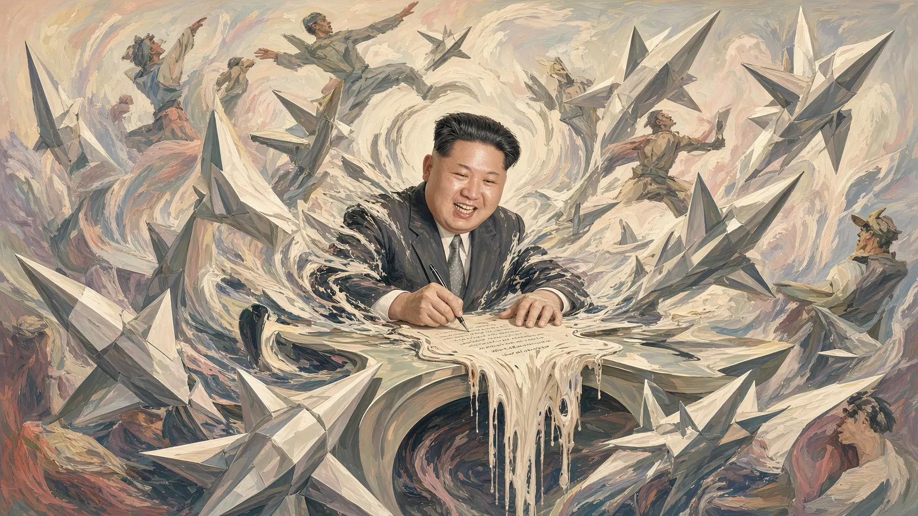 Kim Dzsong Un nem unja, él, és újabb katonai forradalmat rendelt