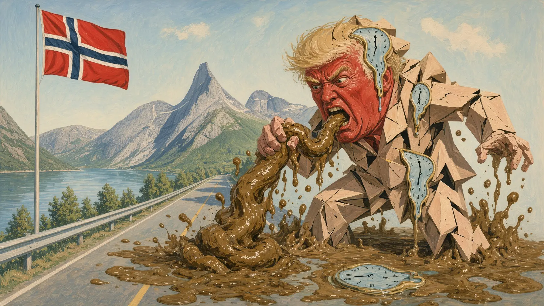 Trump: "Norvégia egy szarfészek"