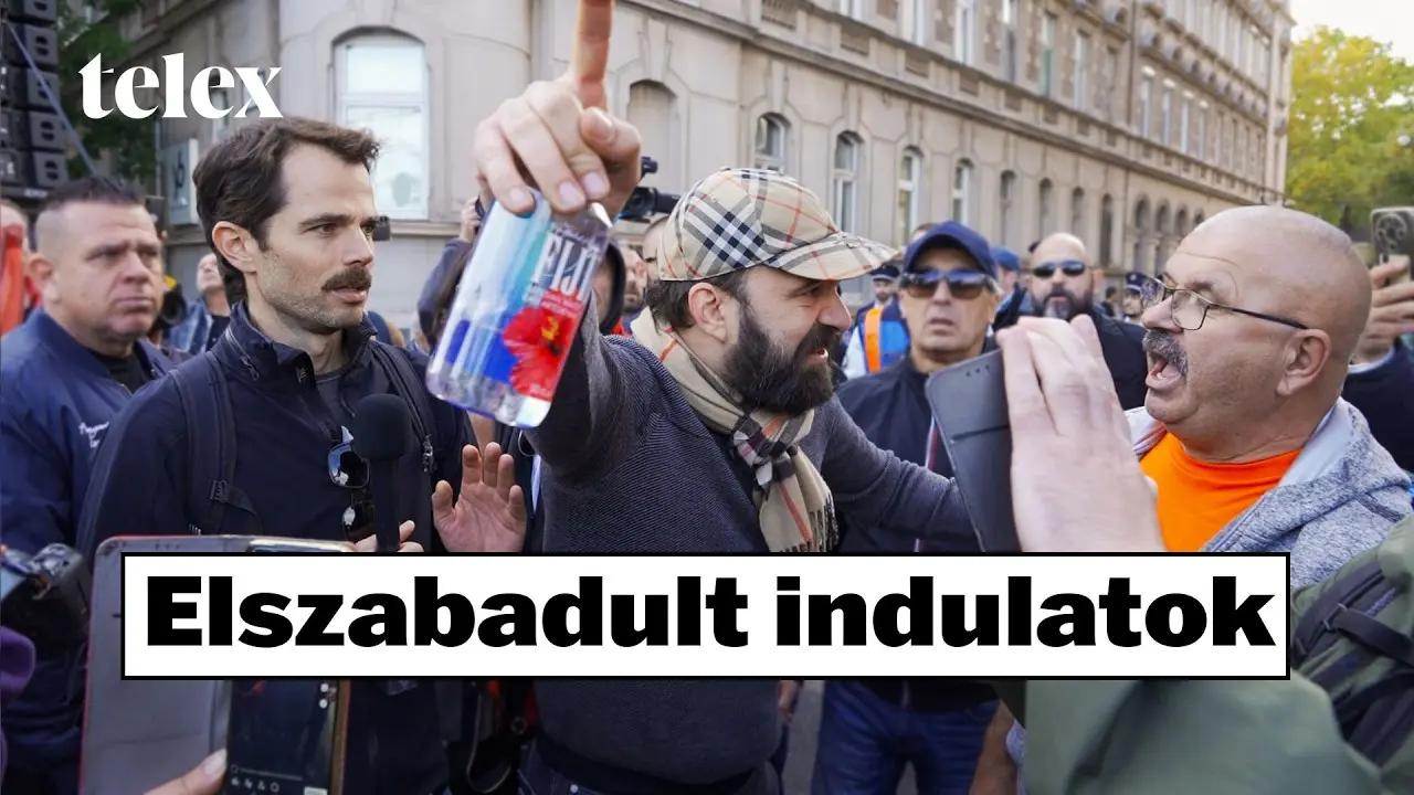 Hosszú zászló, rövid türelem: balhéval zárult a fideszes rendezvény
