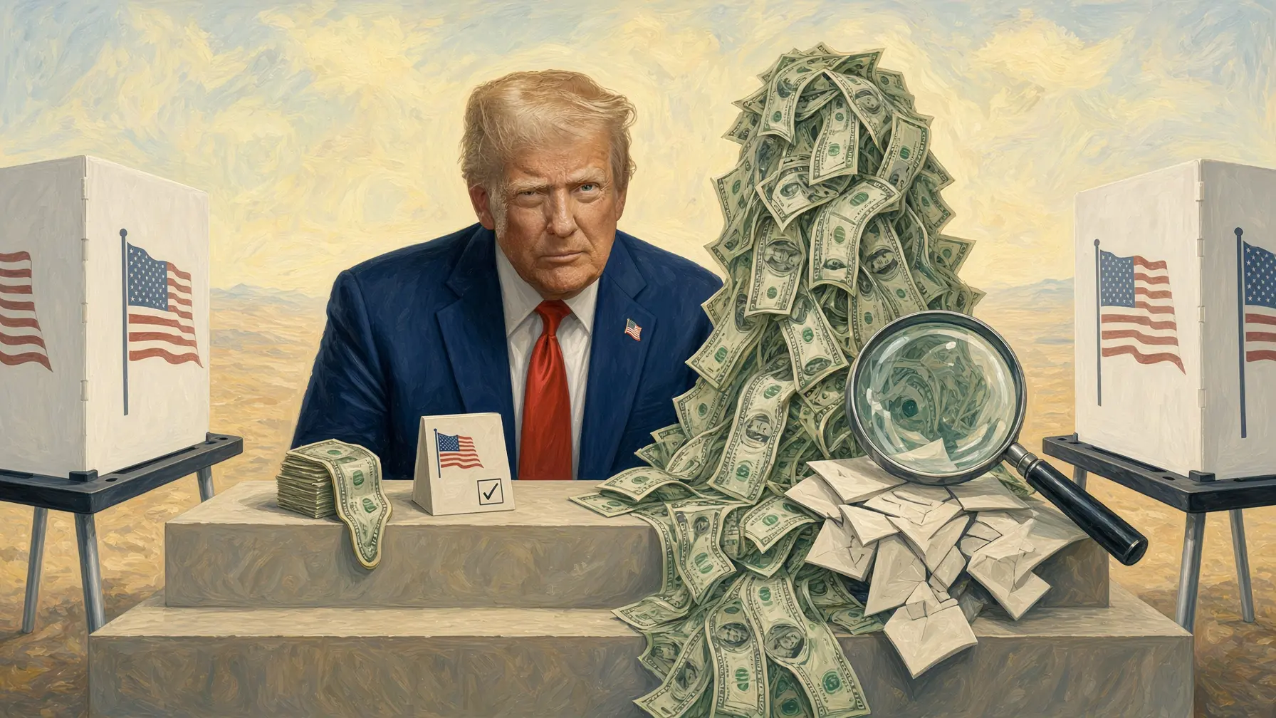 Ötezer dollár, ha nyerünk, egymillió, ha csalást találtok – Trump választási árlistája