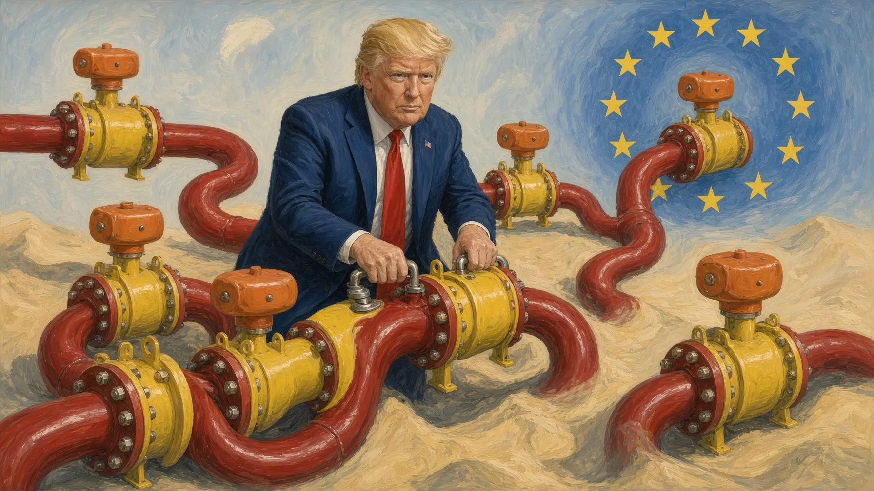 Trump visszakötné Európát az orosz gázra